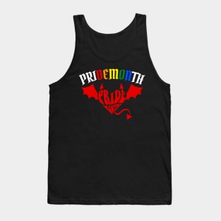 Pride Month Demon Tank Top